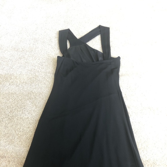 BCBG Maxazria Black Asymmetrical Dress - Picture 5 of 11